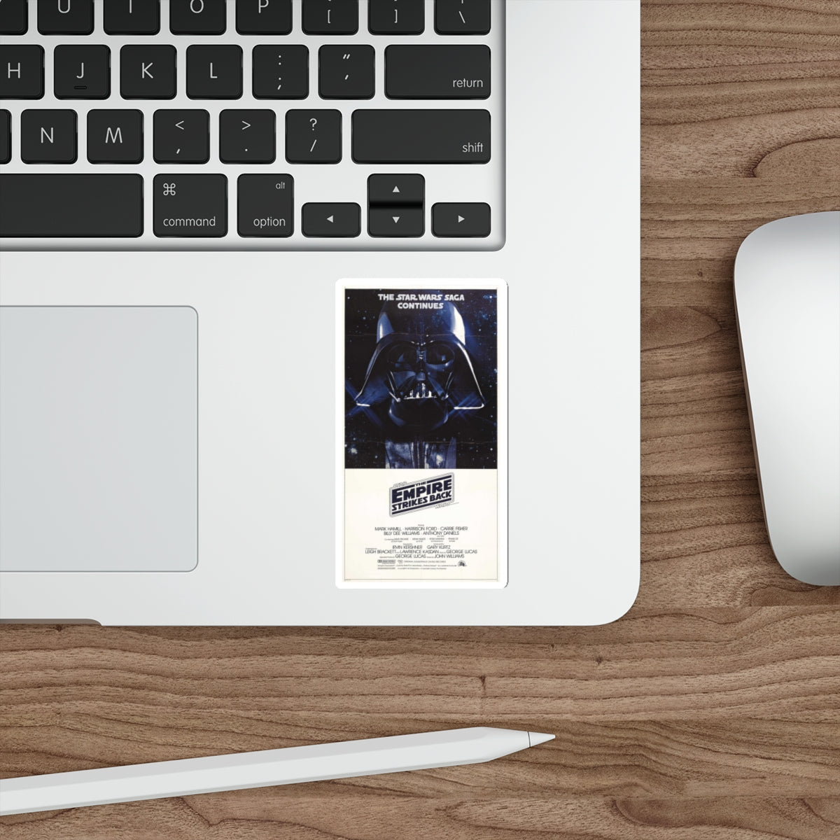 THE EMPIRE STRIKES BACK (TEASER) 1980 Movie Poster STICKER Vinyl Die-Cut Decal-The Sticker Space