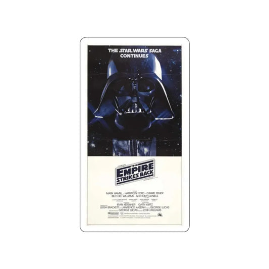 THE EMPIRE STRIKES BACK (TEASER) 1980 Movie Poster STICKER Vinyl Die-Cut Decal 2 Inch - The Sticker Space