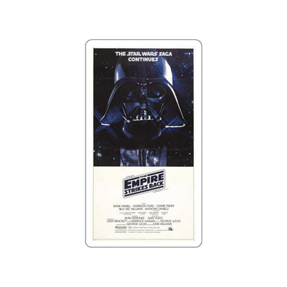 THE EMPIRE STRIKES BACK (TEASER) 1980 Movie Poster STICKER Vinyl Die-Cut Decal-White-The Sticker Space