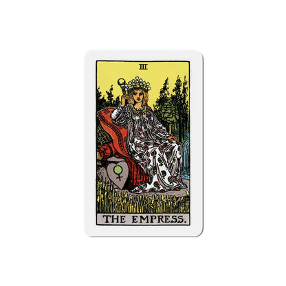 The Empress (Tarot Card) Die-Cut Magnet-3 Inch-The Sticker Space