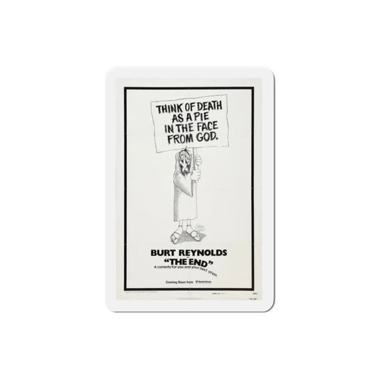 The End 1978 Movie Poster Refrigerator Magnet 2 Inch - The Sticker Space