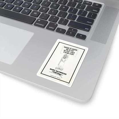 The End 1978 Movie Poster - STICKER Vinyl Kiss-Cut Decal - The Sticker Space