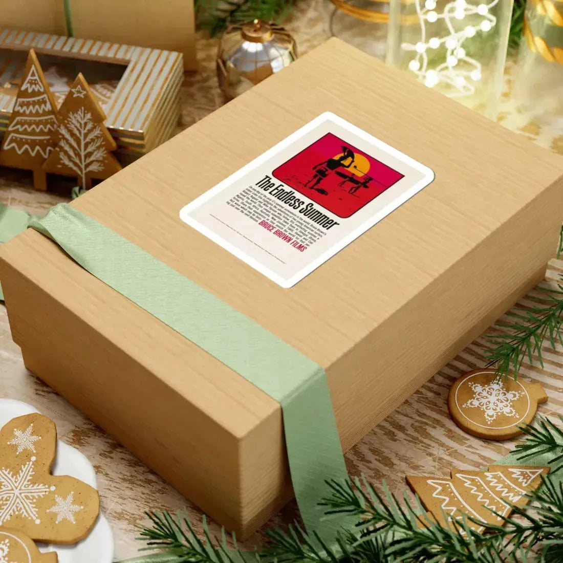 The Endless Summer 1966 Movie Poster - STICKER Vinyl Kiss-Cut Decal - The Sticker Space