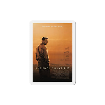 The English Patient 1996 Movie Poster Die-Cut Magnet-4" x 4"-The Sticker Space