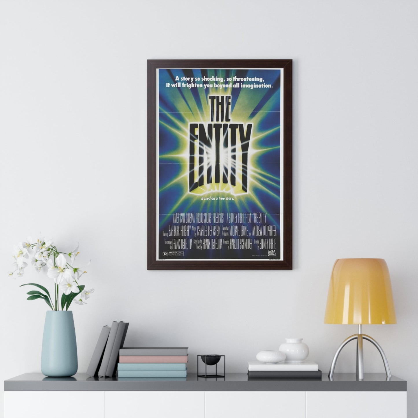 THE ENTITY 1982 - Framed Movie Poster-The Sticker Space