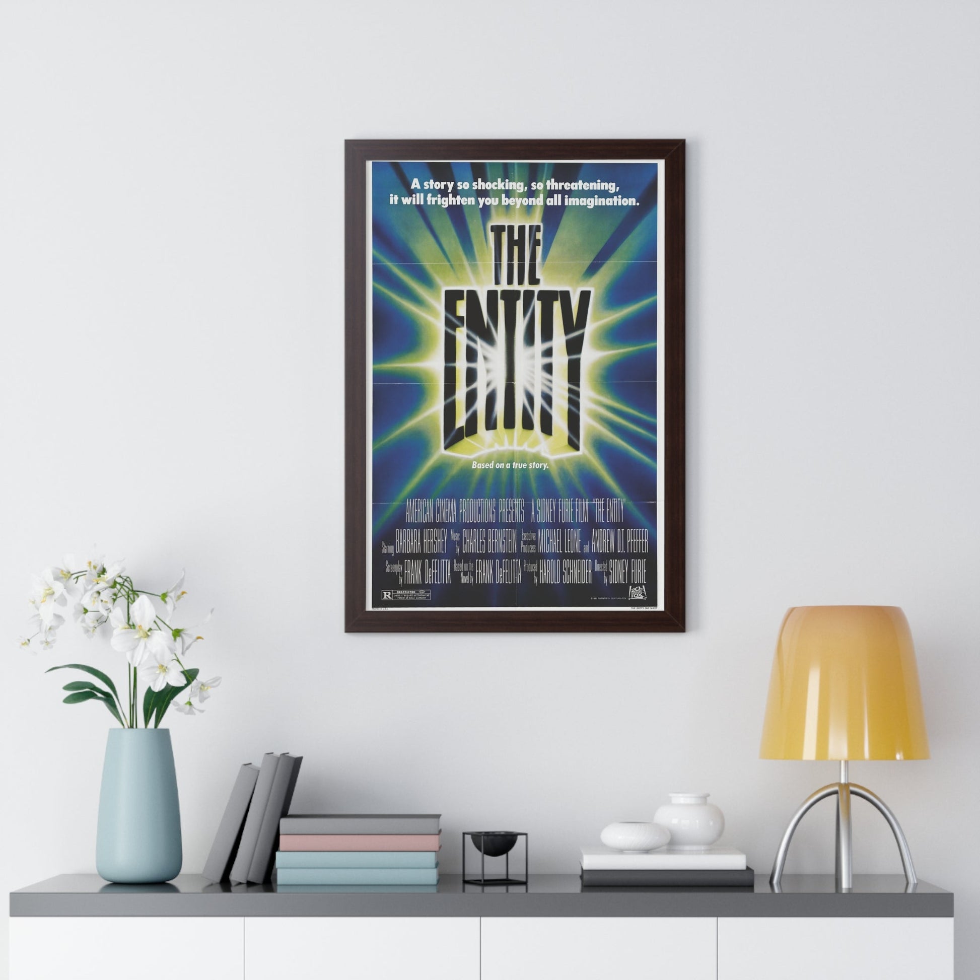 THE ENTITY 1982 - Framed Movie Poster-The Sticker Space