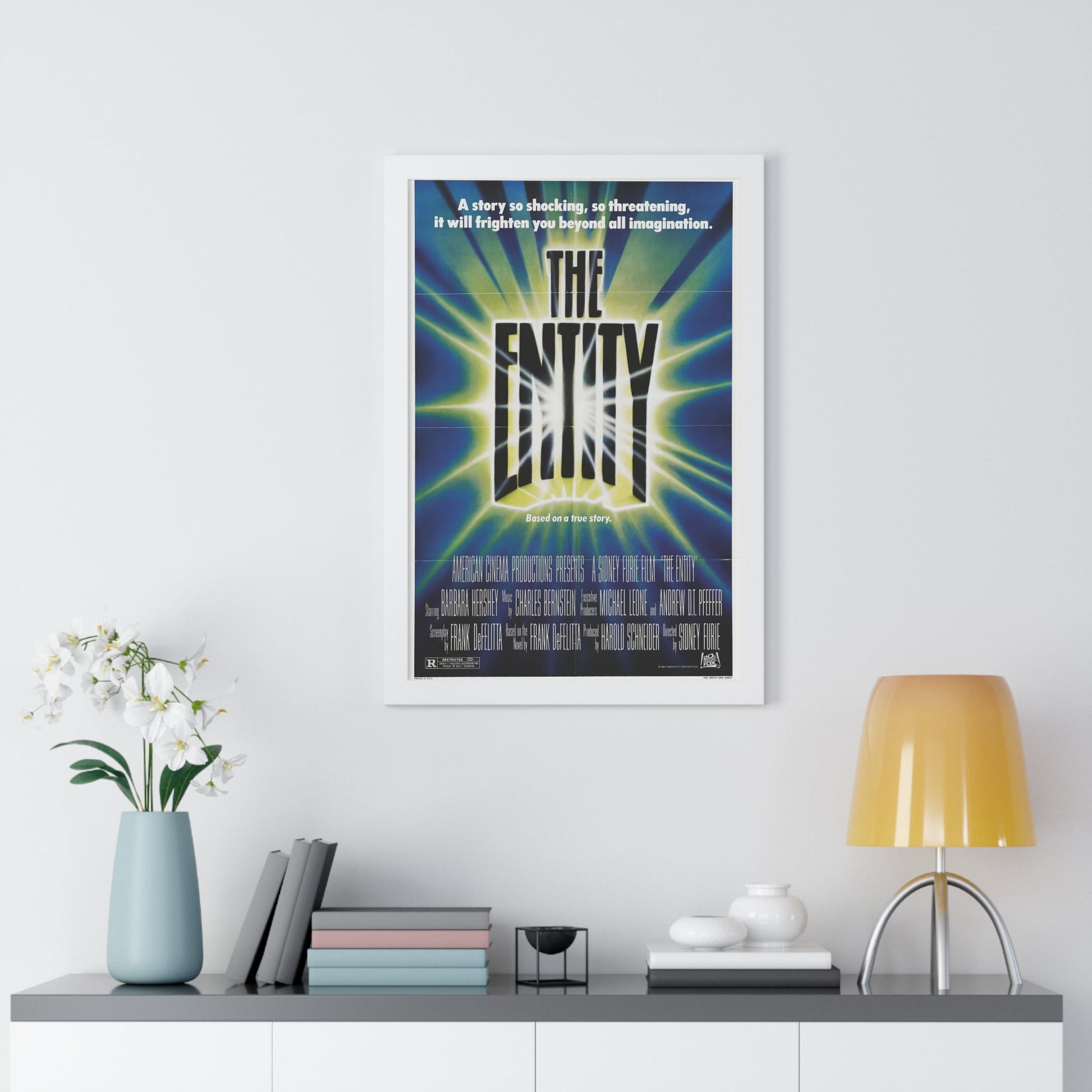 THE ENTITY 1982 - Framed Movie Poster-The Sticker Space