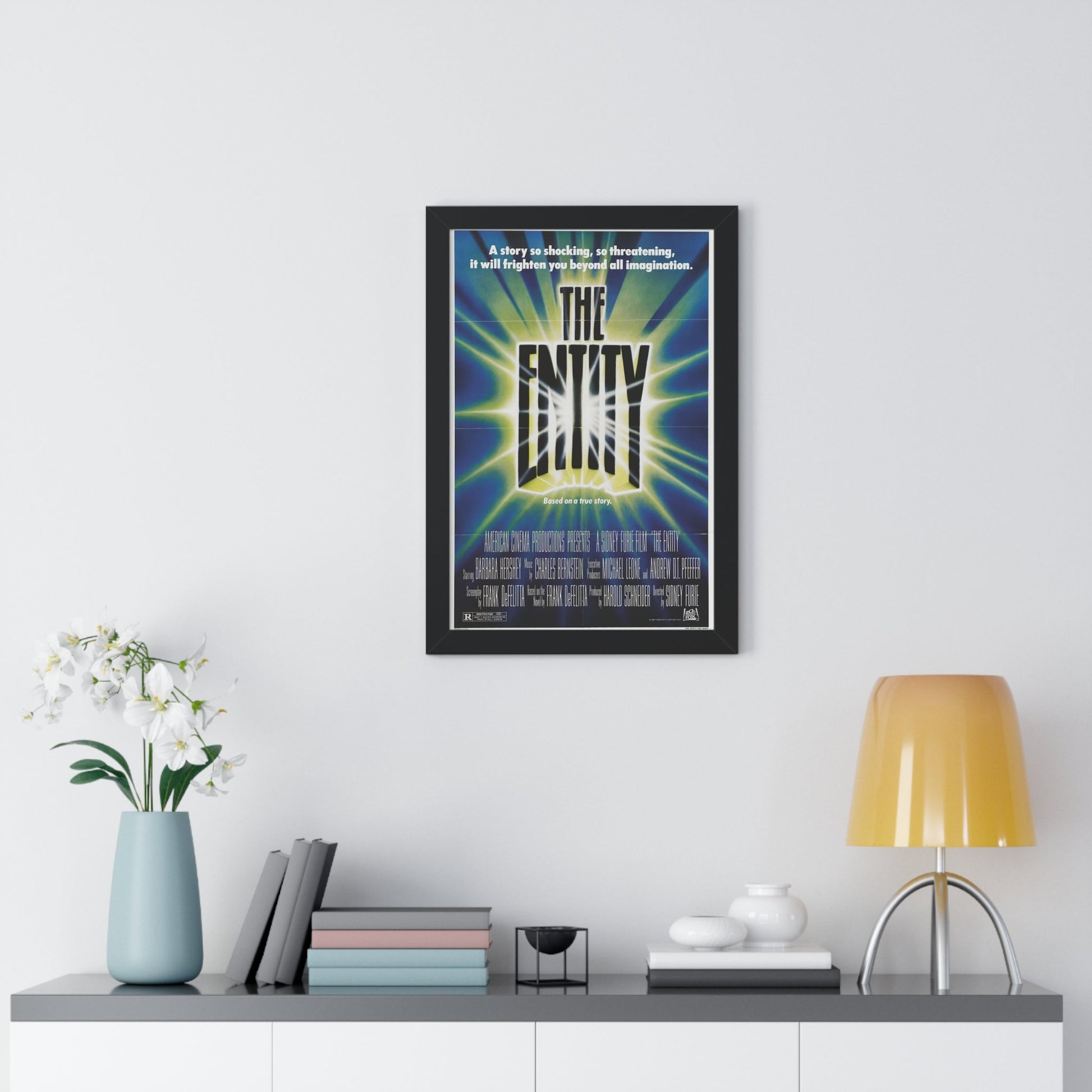 THE ENTITY 1982 - Framed Movie Poster-The Sticker Space