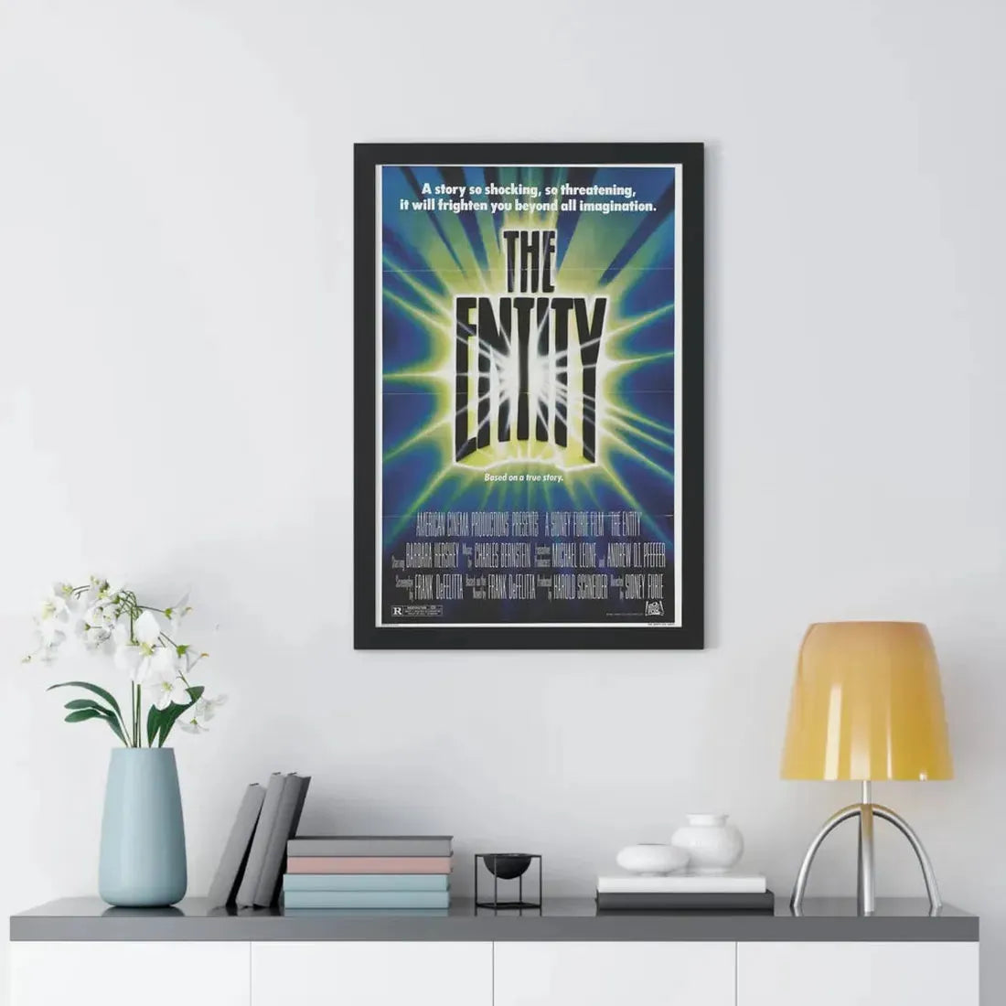 THE ENTITY 1982 - Framed Movie Poster - The Sticker Space