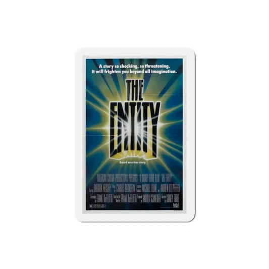 The Entity 1982 Movie Poster Refrigerator Magnet 2 Inch - The Sticker Space