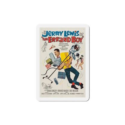The Errand Boy 1961 Movie Poster Refrigerator Magnet 3 Inch - The Sticker Space