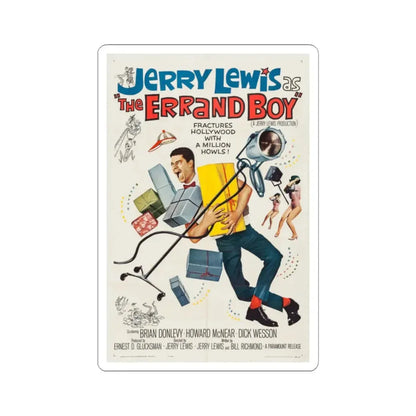 The Errand Boy 1961 Movie Poster - STICKER Vinyl Kiss-Cut Decal 2 Inch White - The Sticker Space