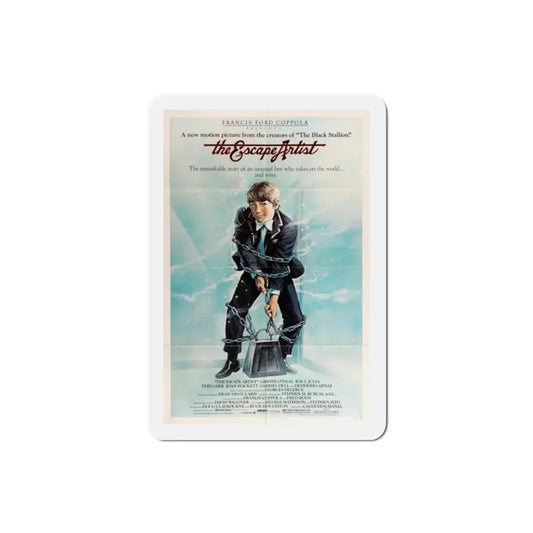 The Escape Artist 1982 Movie Poster Refrigerator Magnet 2 Inch - The Sticker Space