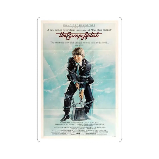 The Escape Artist 1982 Movie Poster STICKER Vinyl Die-Cut Decal 6 Inch - The Sticker Space