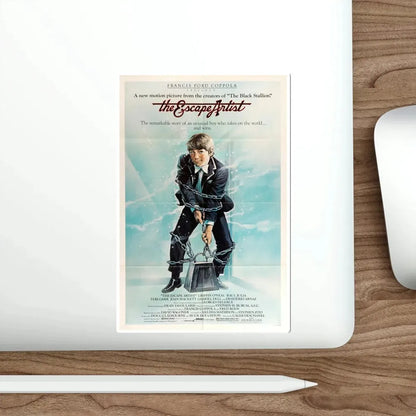 The Escape Artist 1982 Movie Poster STICKER Vinyl Die-Cut Decal - The Sticker Space