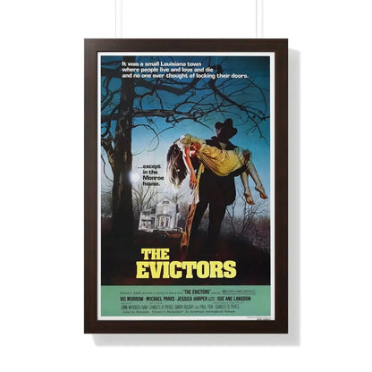 THE EVICTORS 1979 - Framed Movie Poster 20" x 30" Walnut - The Sticker Space