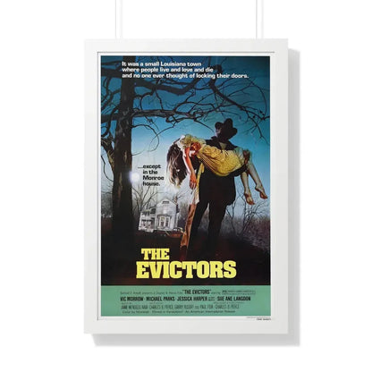 THE EVICTORS 1979 - Framed Movie Poster 20" x 30" White - The Sticker Space