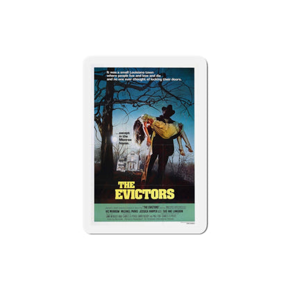 The Evictors 1979 Movie Poster Die-Cut Magnet-3" x 3"-The Sticker Space