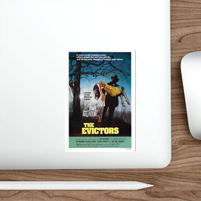 THE EVICTORS 1979 Movie Poster STICKER Vinyl Die-Cut Decal-The Sticker Space