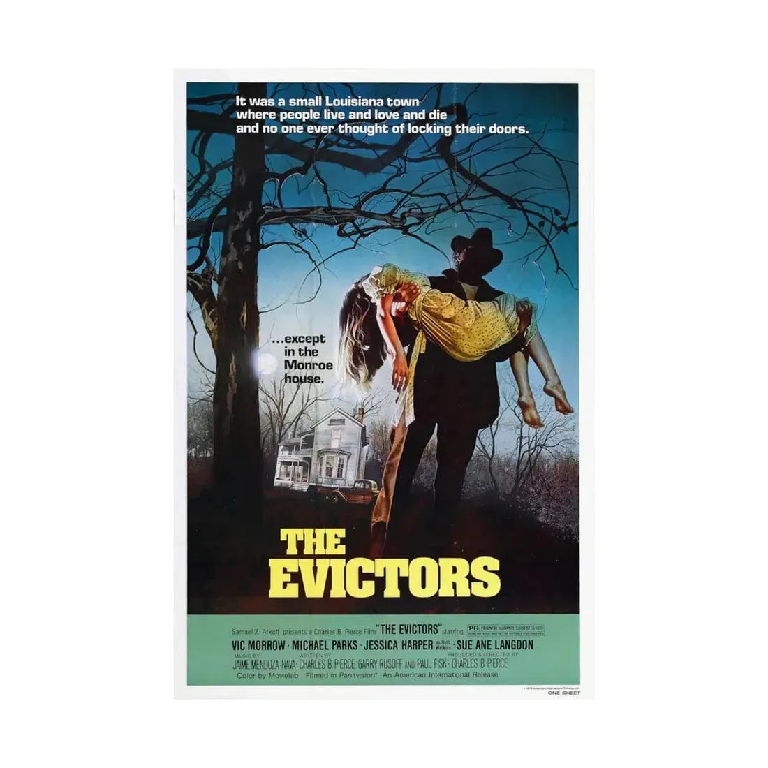 THE EVICTORS 1979 - Paper Movie Poster - The Sticker Space