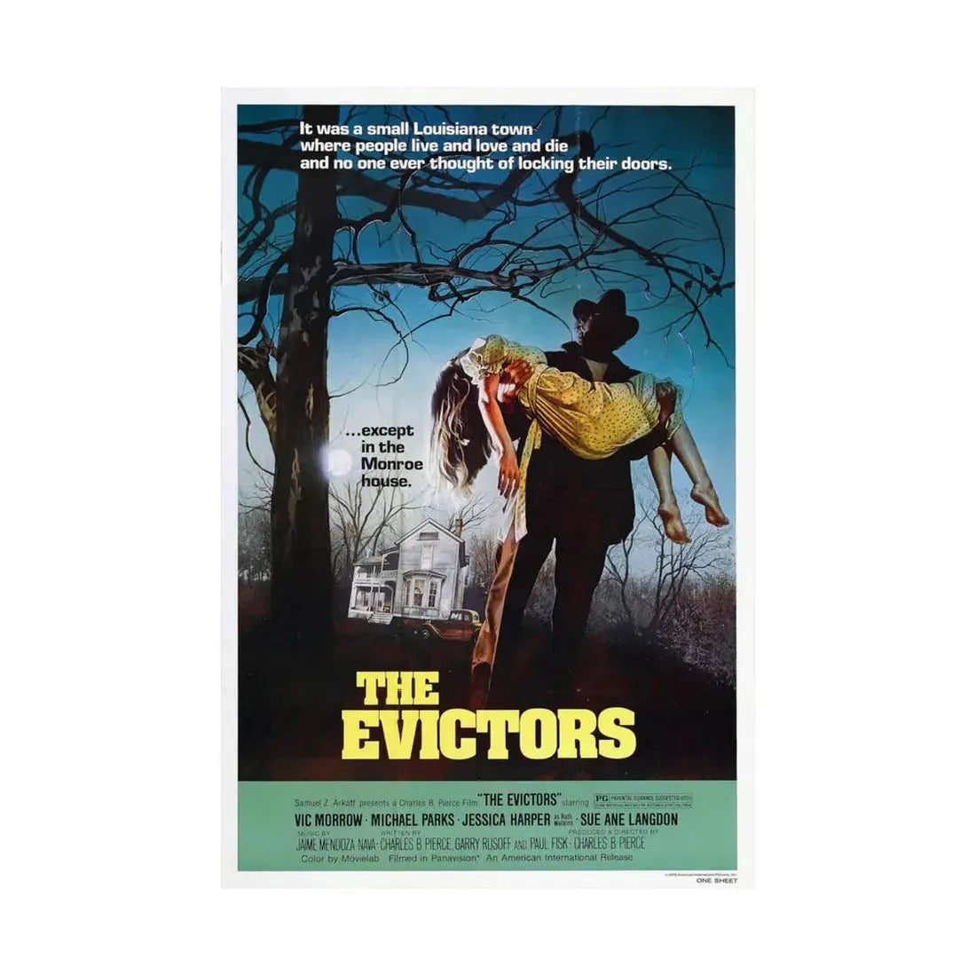 THE EVICTORS 1979 - Paper Movie Poster - The Sticker Space