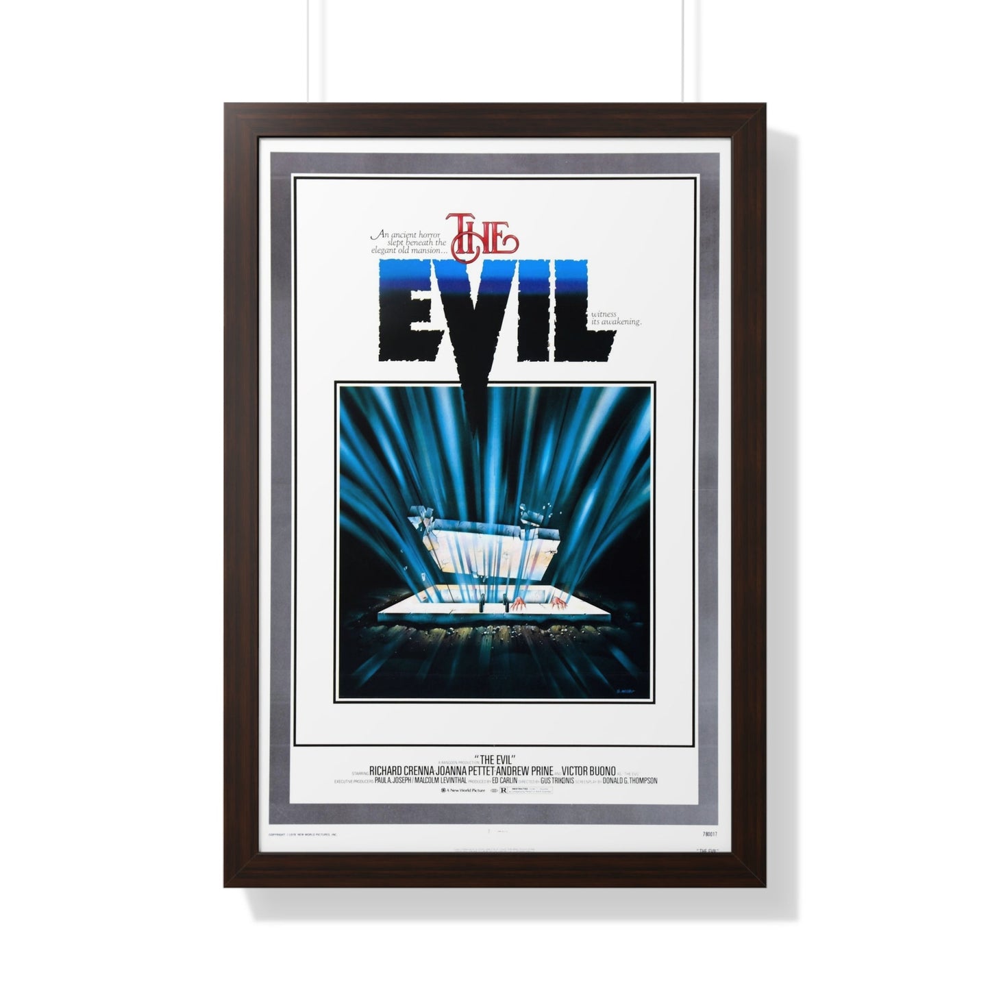 THE EVIL 1978 - Framed Movie Poster-20" x 30"-The Sticker Space