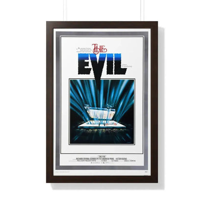 THE EVIL 1978 - Framed Movie Poster 20" x 30" Walnut - The Sticker Space