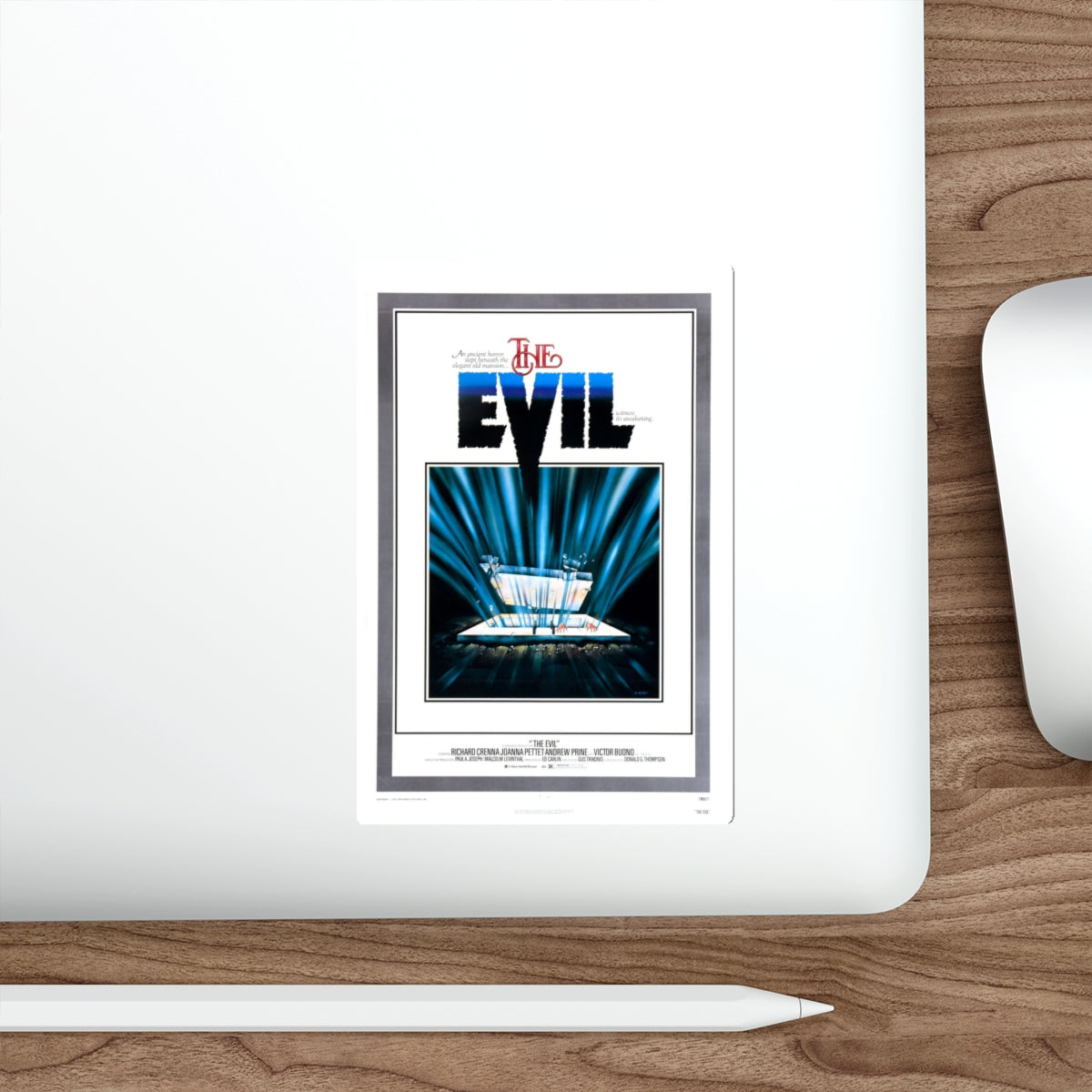 THE EVIL 1978 Movie Poster STICKER Vinyl Die-Cut Decal-The Sticker Space