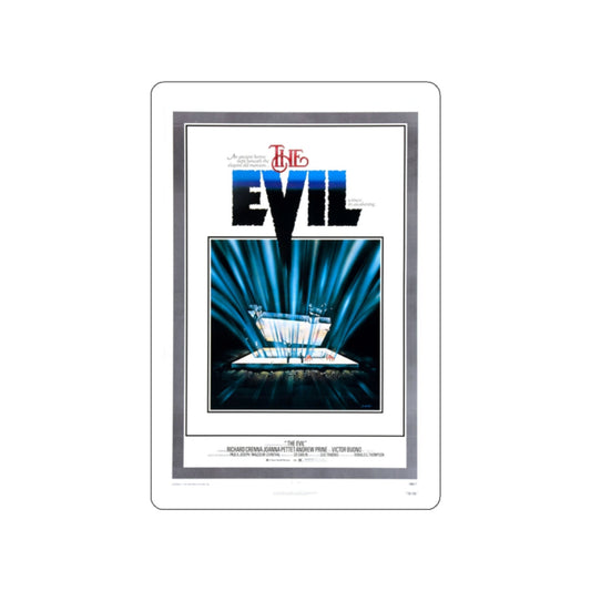 THE EVIL 1978 Movie Poster STICKER Vinyl Die-Cut Decal-White-The Sticker Space