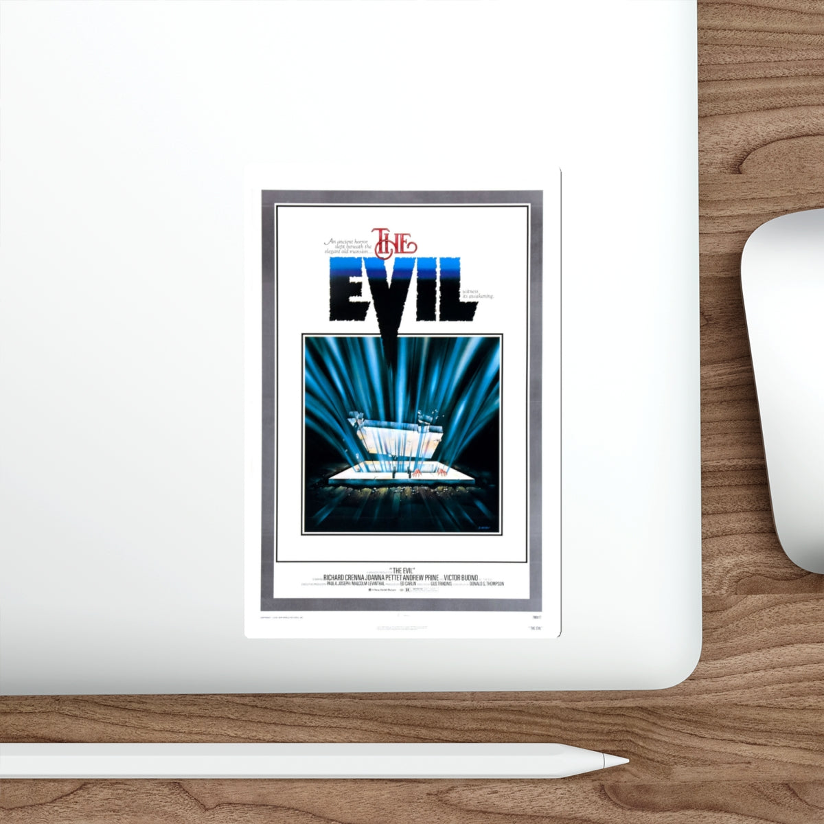 THE EVIL 1978 Movie Poster STICKER Vinyl Die-Cut Decal-The Sticker Space