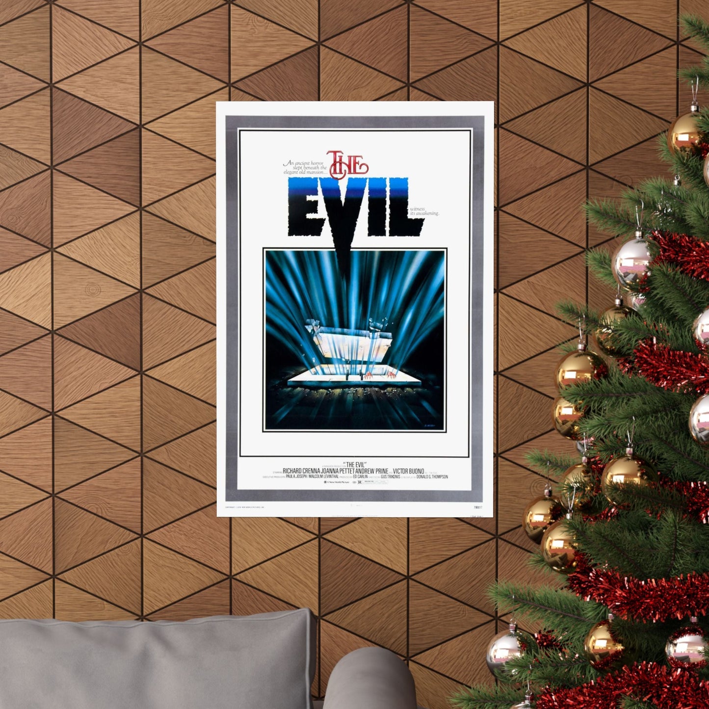 THE EVIL 1978 - Paper Movie Poster-The Sticker Space