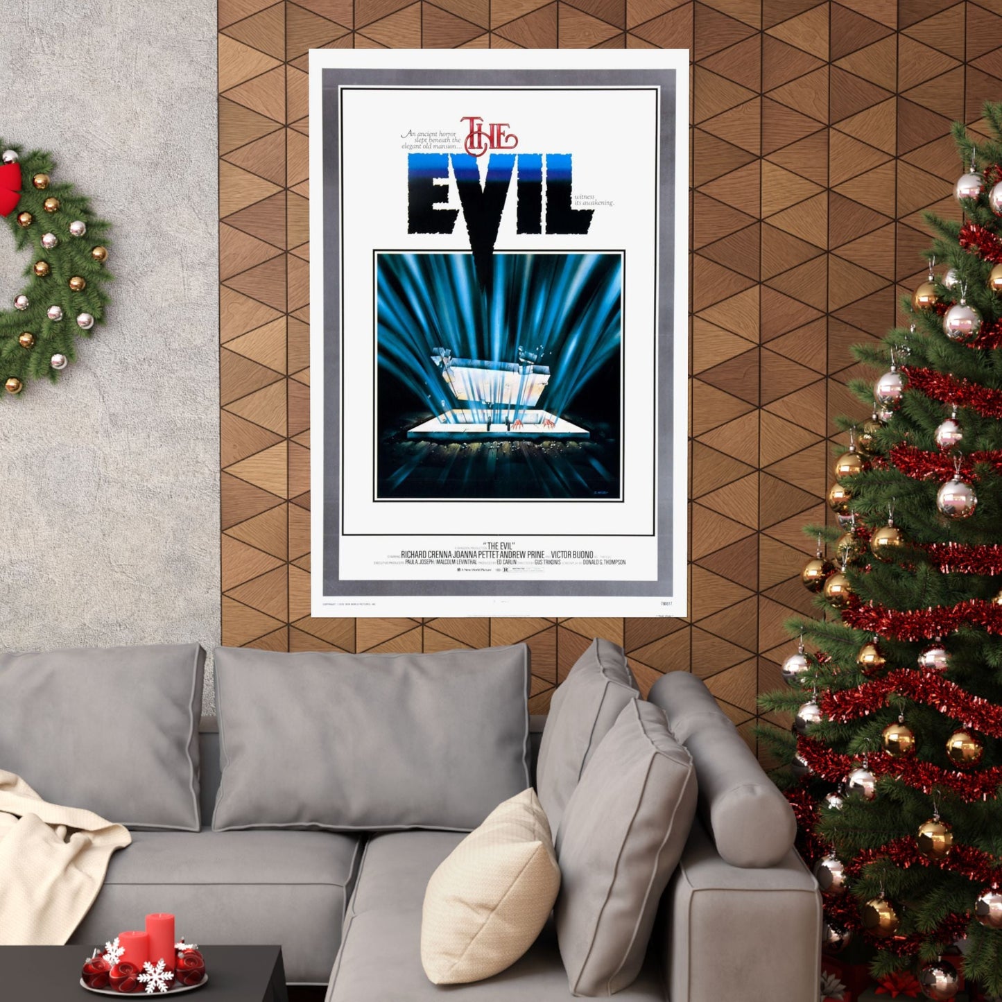 THE EVIL 1978 - Paper Movie Poster-The Sticker Space