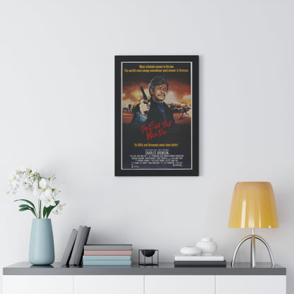 THE EVIL THAT MEN DO 1984 - Framed Movie Poster-The Sticker Space