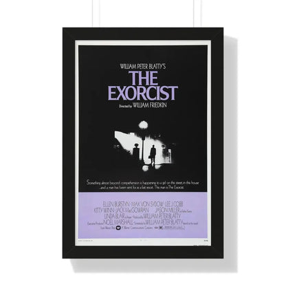 THE EXORCIST 1973 - Framed Movie Poster 16″ x 24″ Black - The Sticker Space