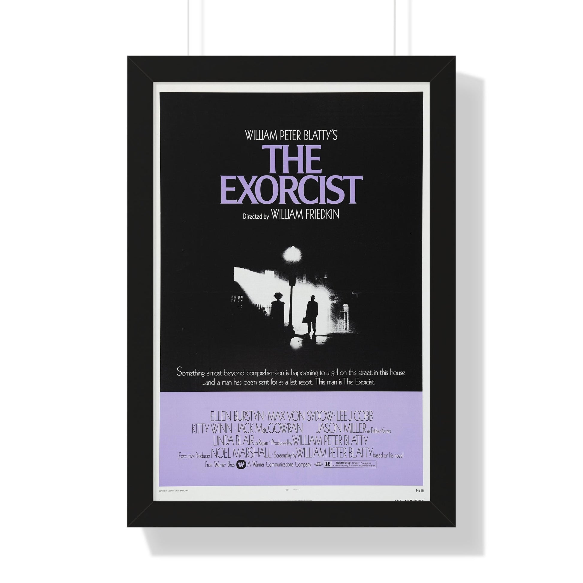 THE EXORCIST 1973 - Framed Movie Poster-16″ x 24″-The Sticker Space