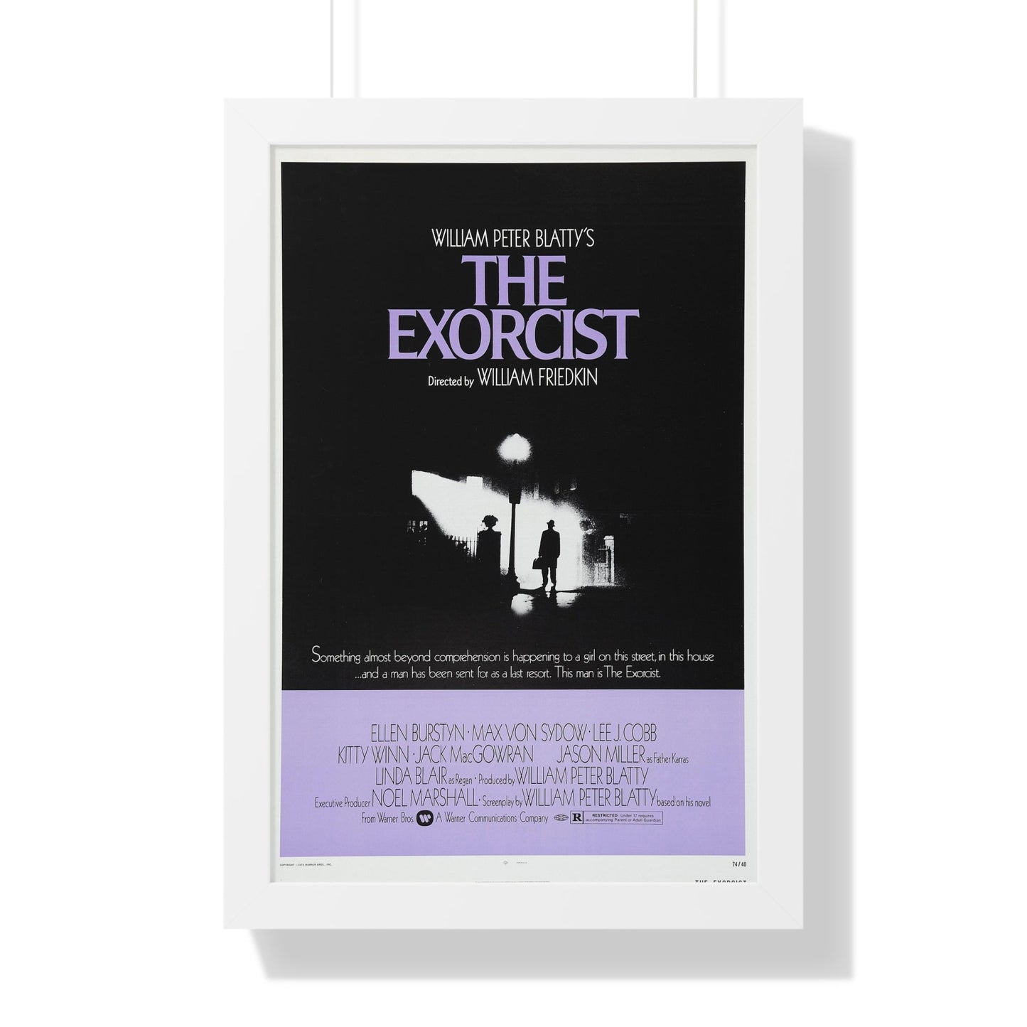 THE EXORCIST 1973 - Framed Movie Poster-16″ x 24″-The Sticker Space