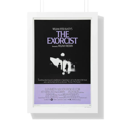 THE EXORCIST 1973 - Framed Movie Poster 16″ x 24″ White - The Sticker Space