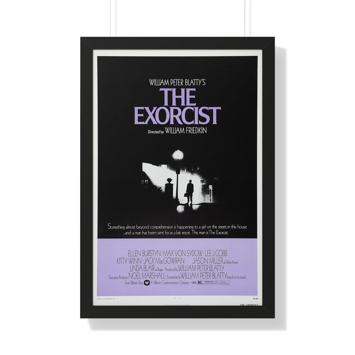 THE EXORCIST 1973 - Framed Movie Poster-20" x 30"-The Sticker Space