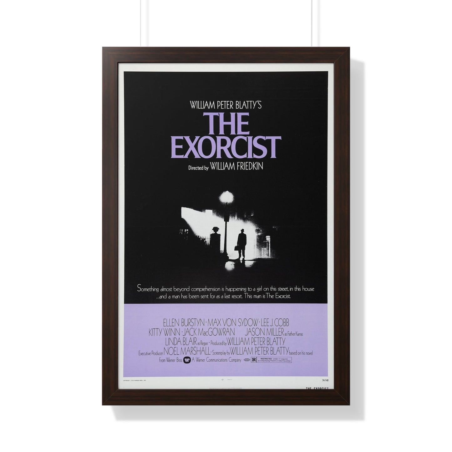 THE EXORCIST 1973 - Framed Movie Poster-20" x 30"-The Sticker Space