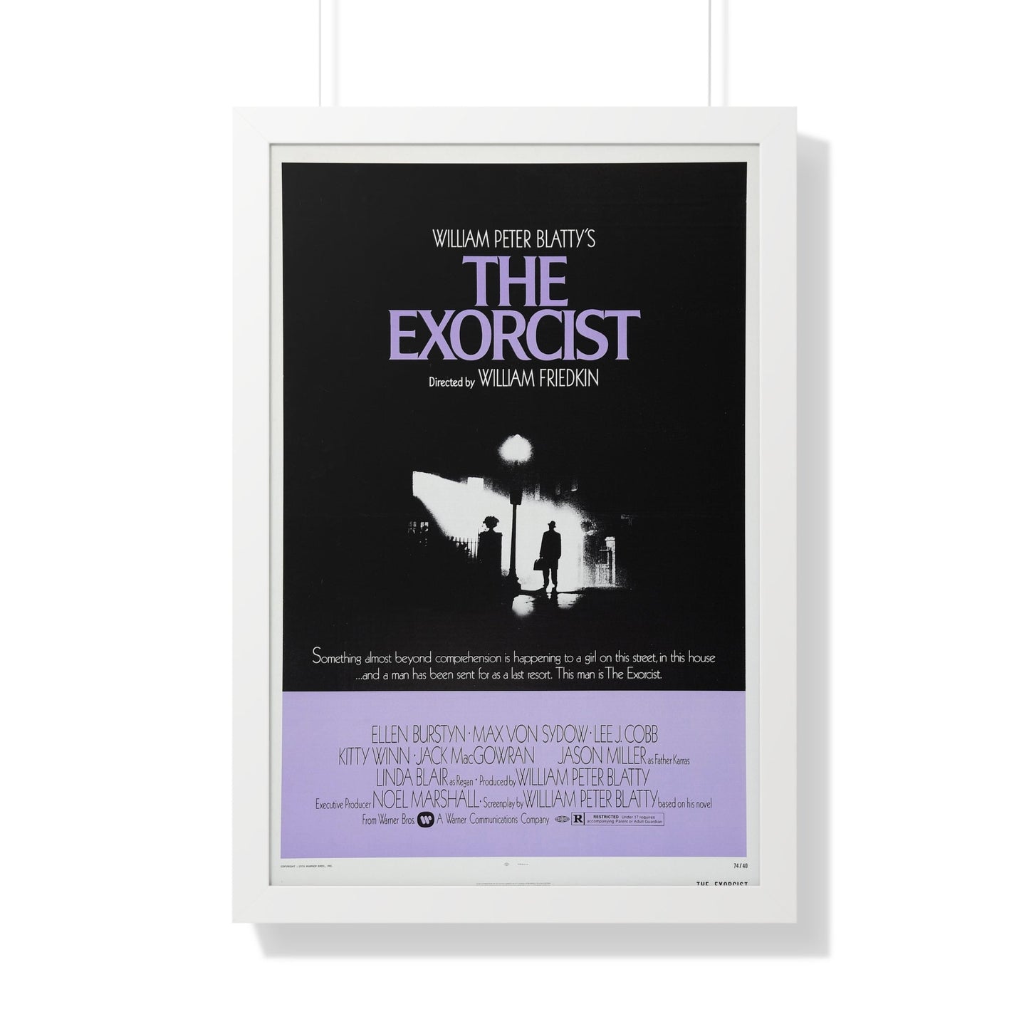 THE EXORCIST 1973 - Framed Movie Poster-20" x 30"-The Sticker Space