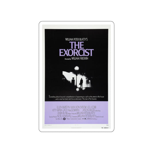 THE EXORCIST 1973 Movie Poster STICKER Vinyl Die-Cut Decal-White-The Sticker Space