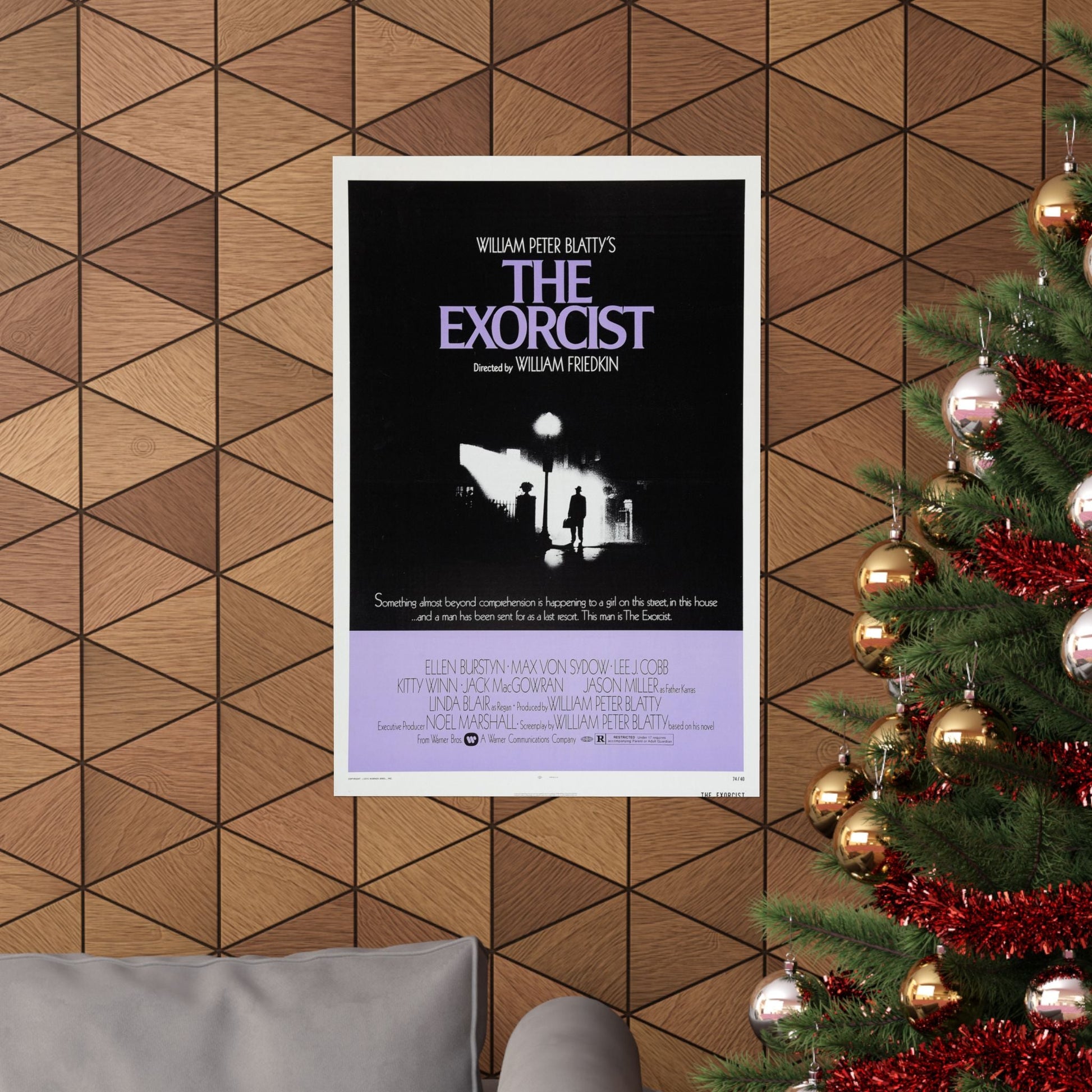 THE EXORCIST 1973 - Paper Movie Poster-The Sticker Space