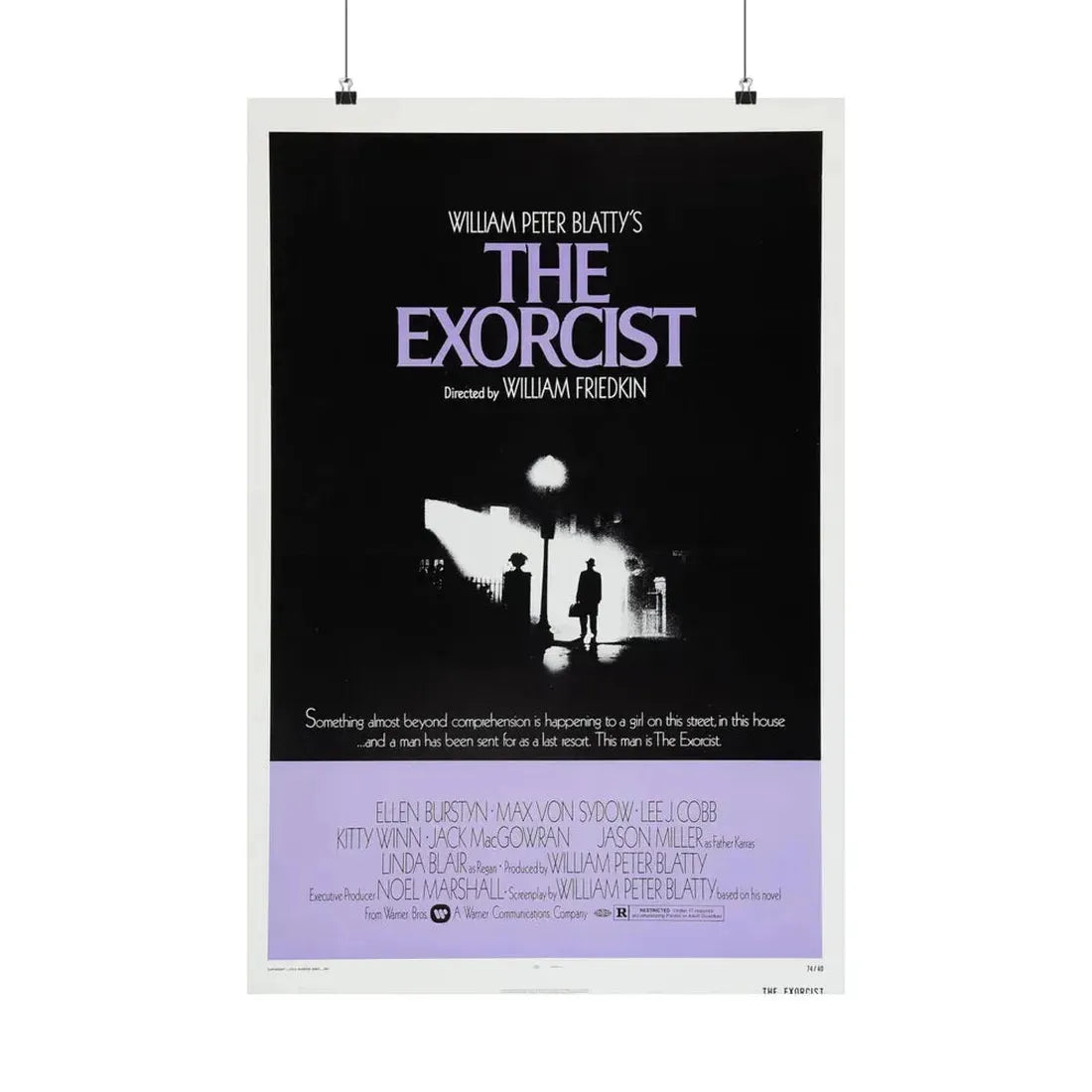THE EXORCIST 1973 - Paper Movie Poster 20″ x 30″ Matte - The Sticker Space