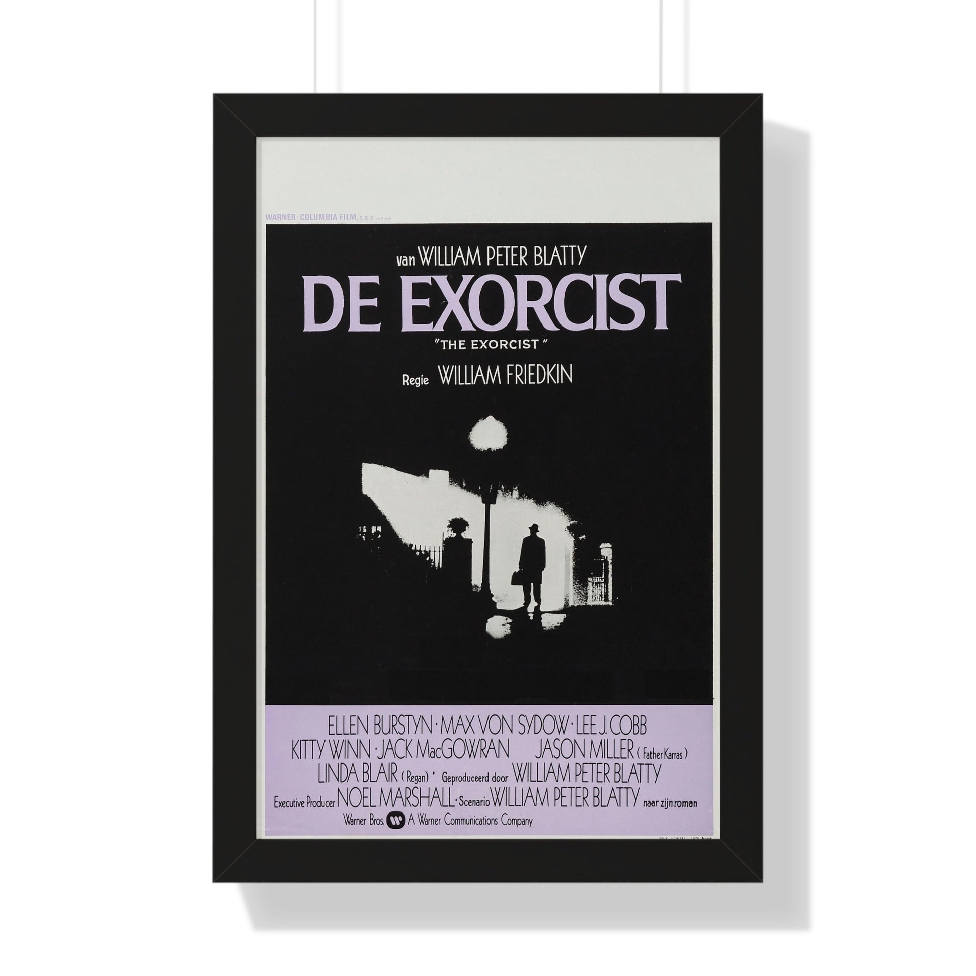 THE EXORCIST (BELGIAN) 1973 - Framed Movie Poster-16″ x 24″-The Sticker Space