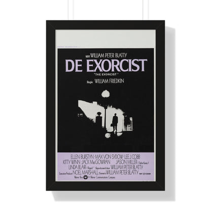 THE EXORCIST (BELGIAN) 1973 - Framed Movie Poster-16″ x 24″-The Sticker Space