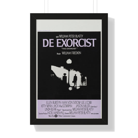 THE EXORCIST (BELGIAN) 1973 - Framed Movie Poster-16″ x 24″-The Sticker Space