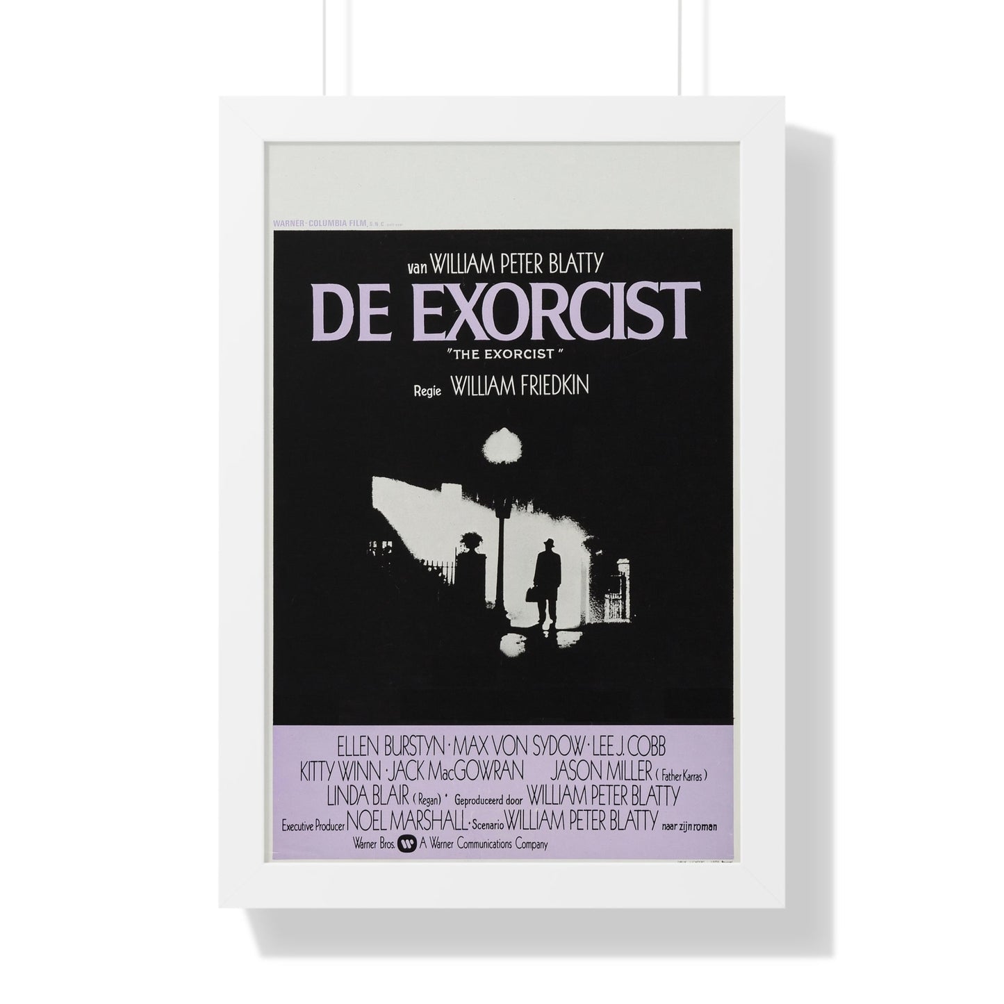 THE EXORCIST (BELGIAN) 1973 - Framed Movie Poster-16″ x 24″-The Sticker Space