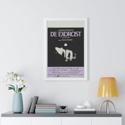 THE EXORCIST (BELGIAN) 1973 - Framed Movie Poster-The Sticker Space