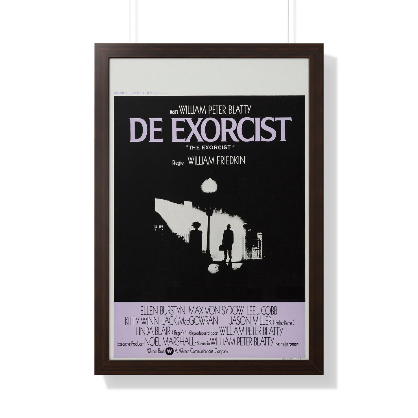 THE EXORCIST (BELGIAN) 1973 - Framed Movie Poster-20" x 30"-The Sticker Space