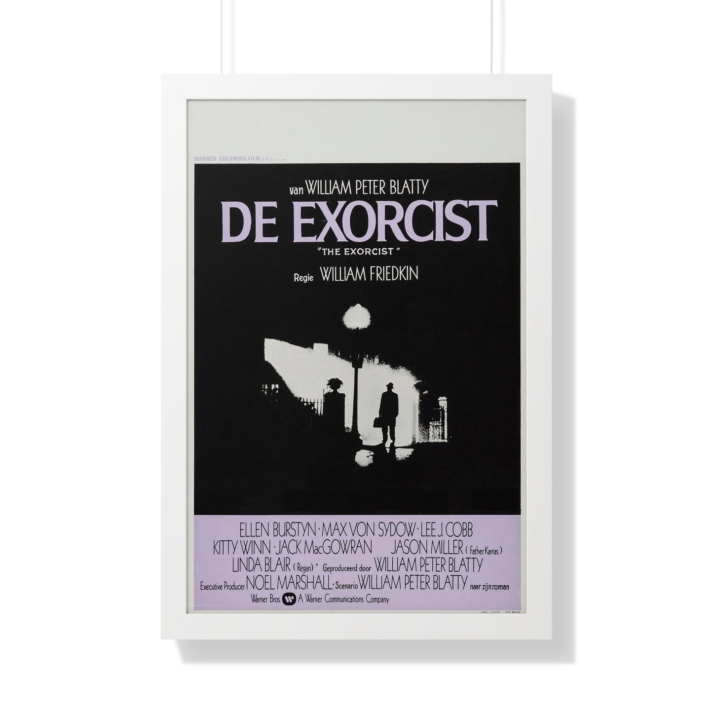 THE EXORCIST (BELGIAN) 1973 - Framed Movie Poster-20" x 30"-The Sticker Space